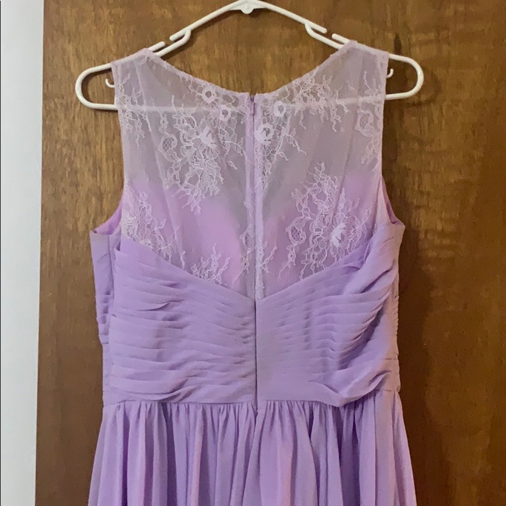 Lavender lace top maxi dress - Picture 3 of 4